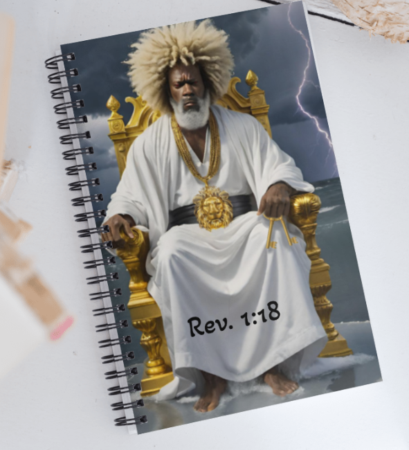 YAH Has The Keys- Spiral notebook
