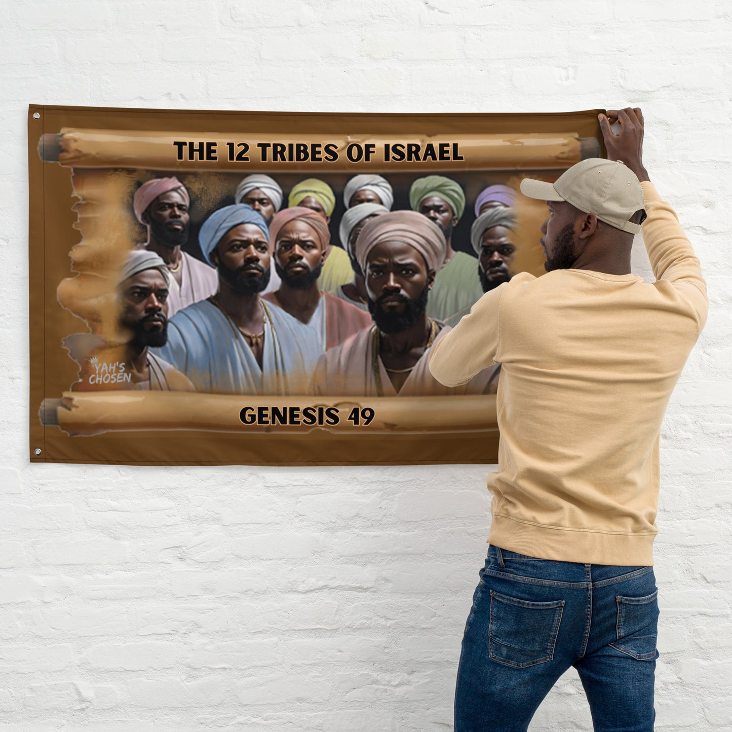 12 Tribes Of Israel Flag