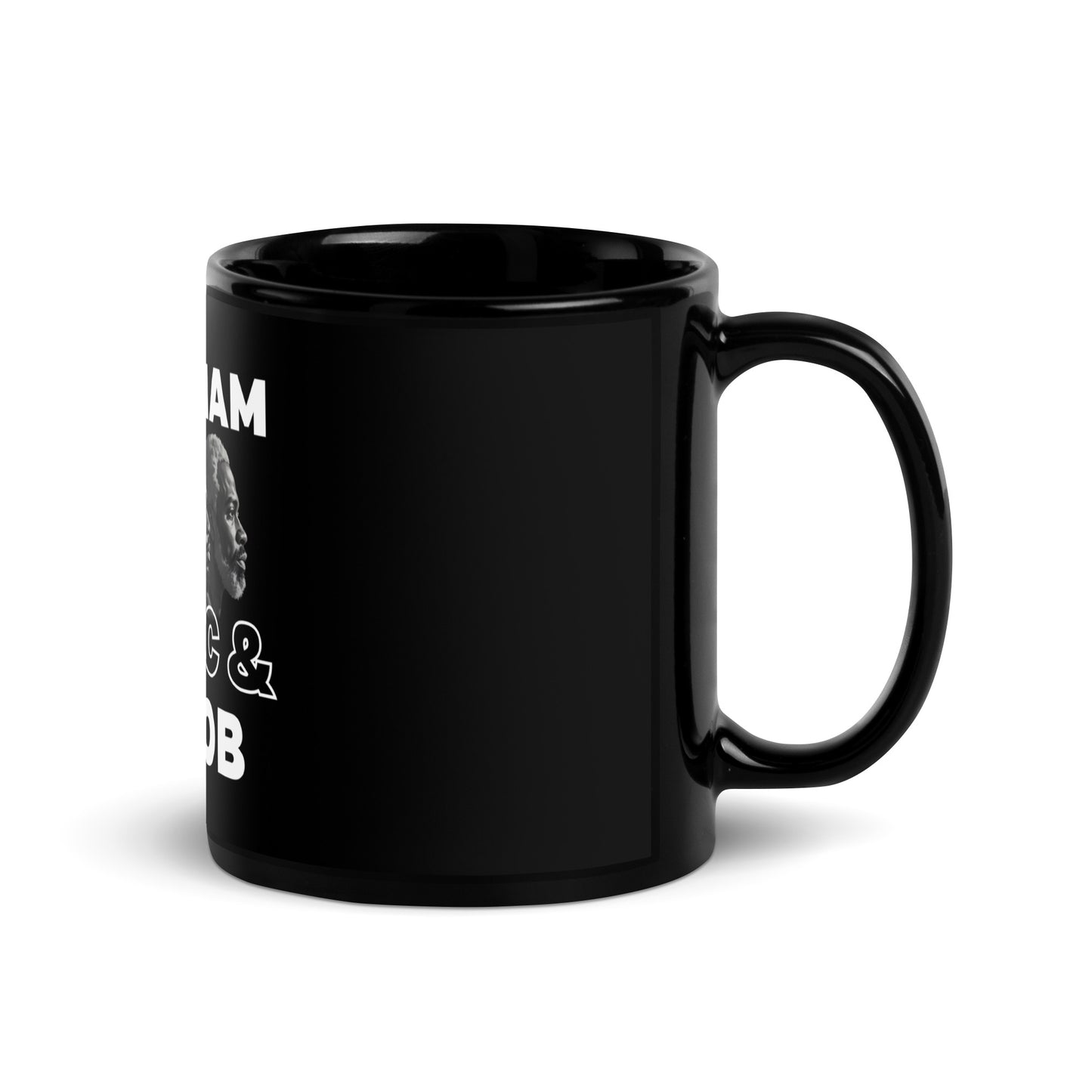 Abraham, Isaac And Jacob - Black Glossy Mug
