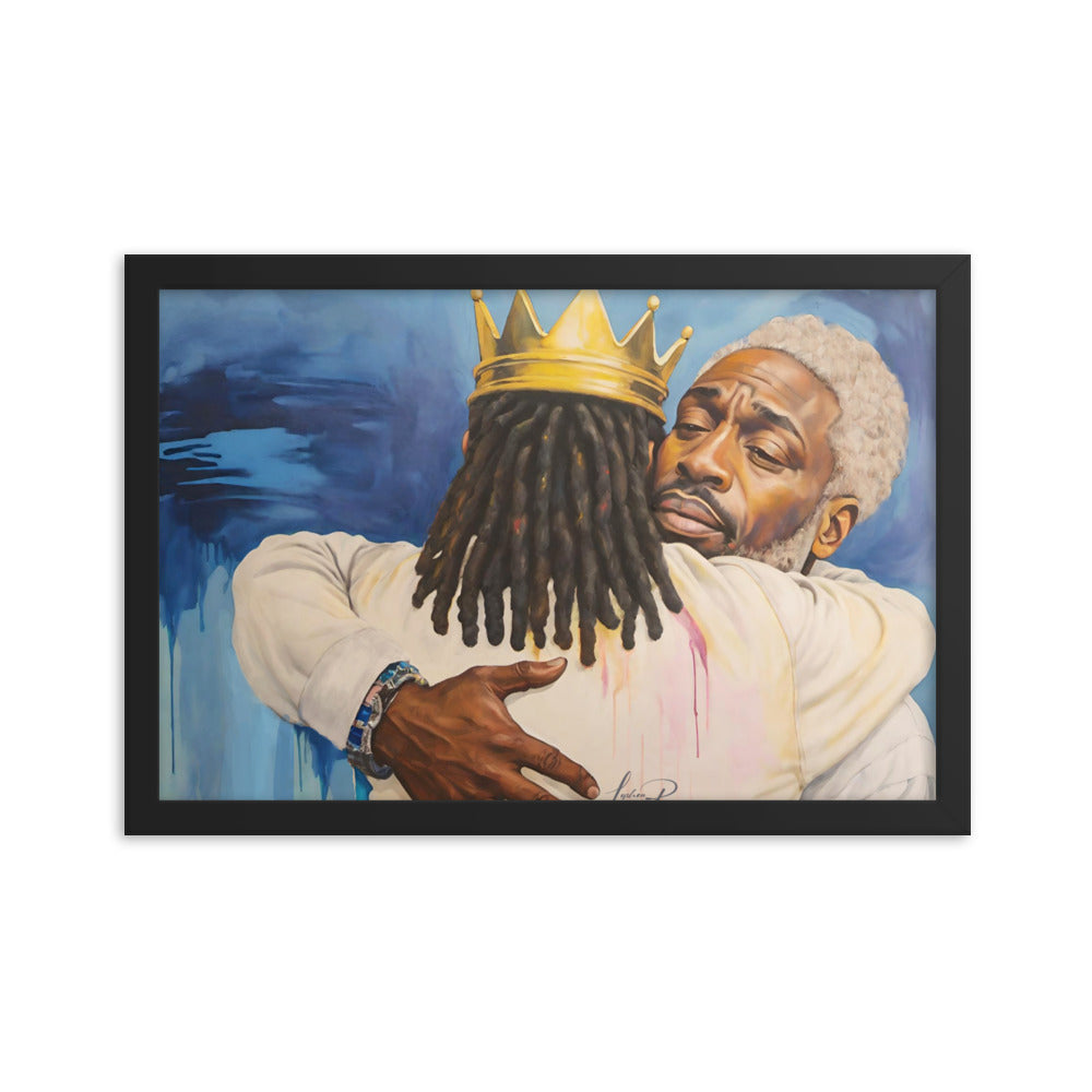 Relief - Framed poster