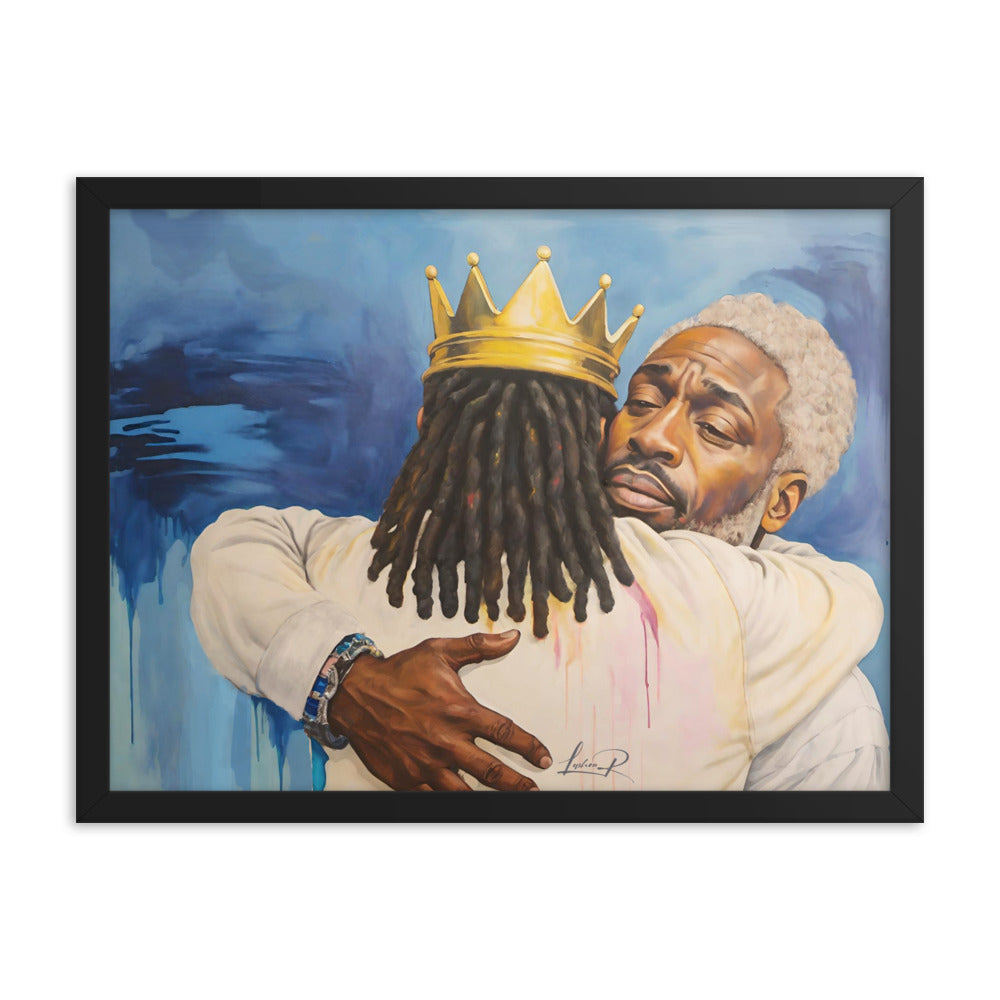 Relief - Framed poster