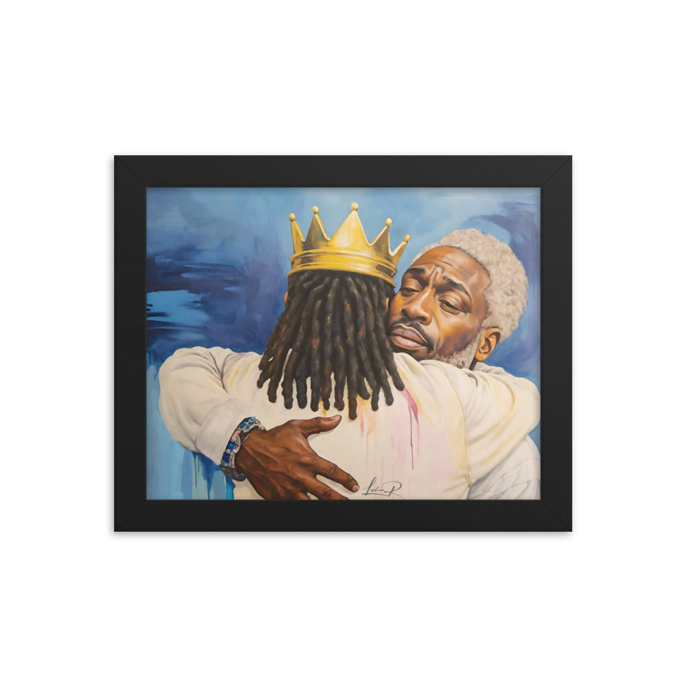 Relief - Framed poster