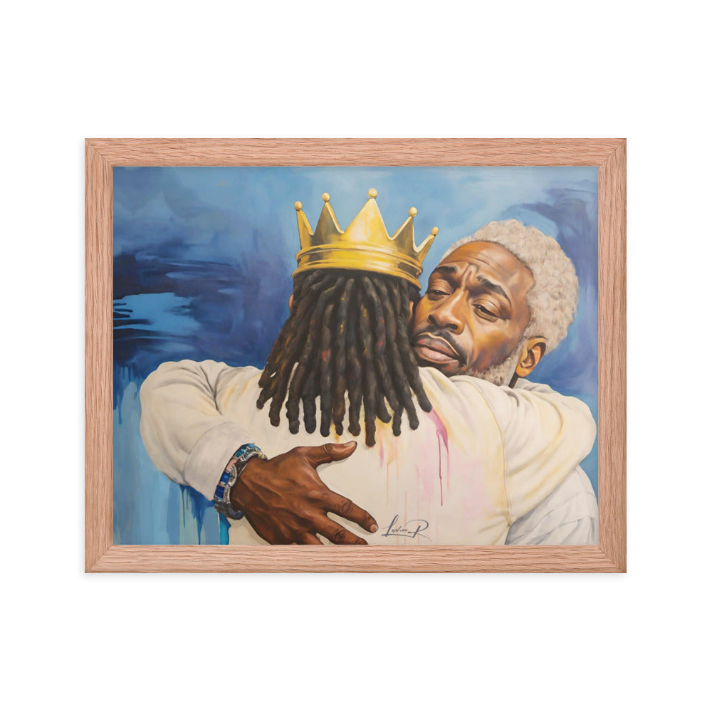 Relief - Framed poster