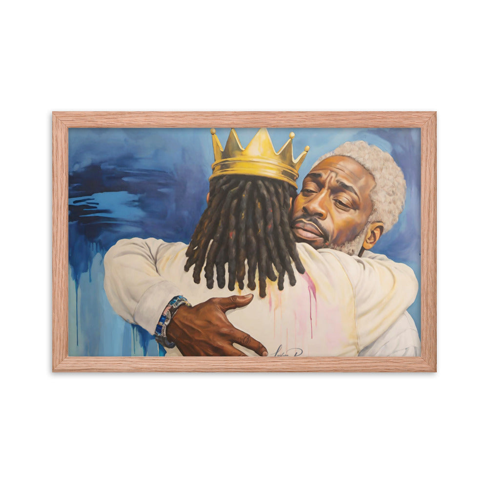 Relief - Framed poster