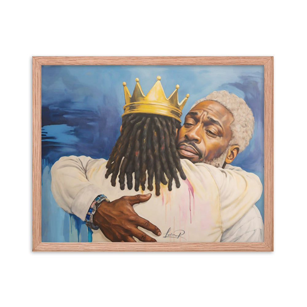 Relief - Framed poster