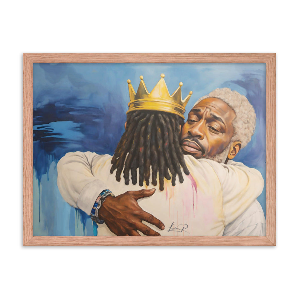 Relief - Framed poster