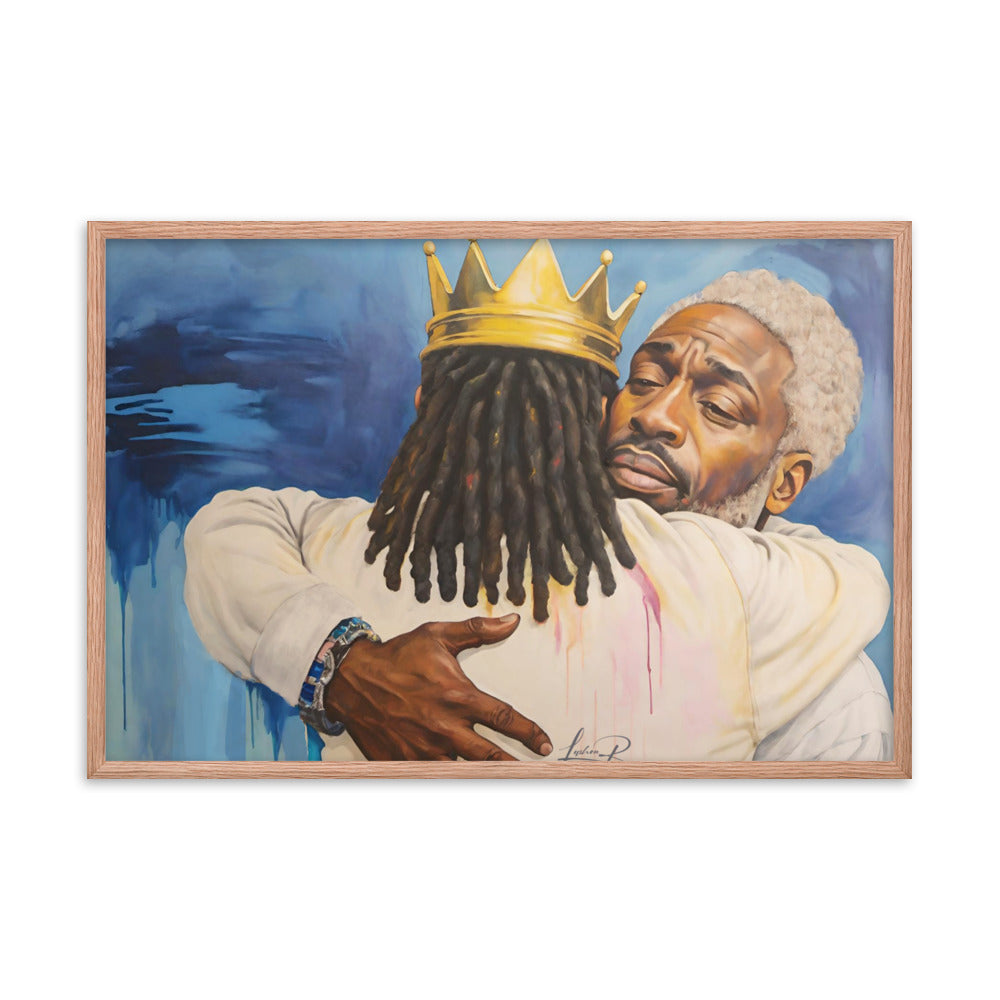 Relief - Framed poster