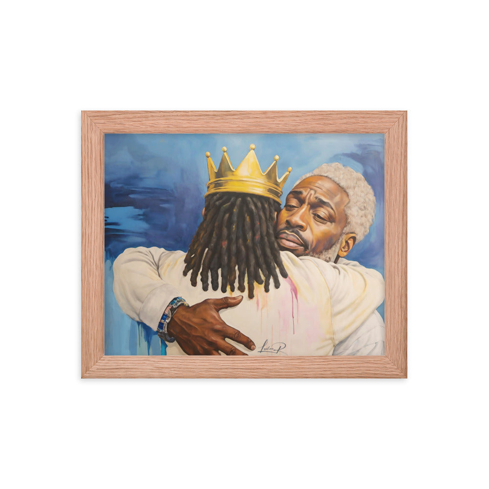 Relief - Framed poster