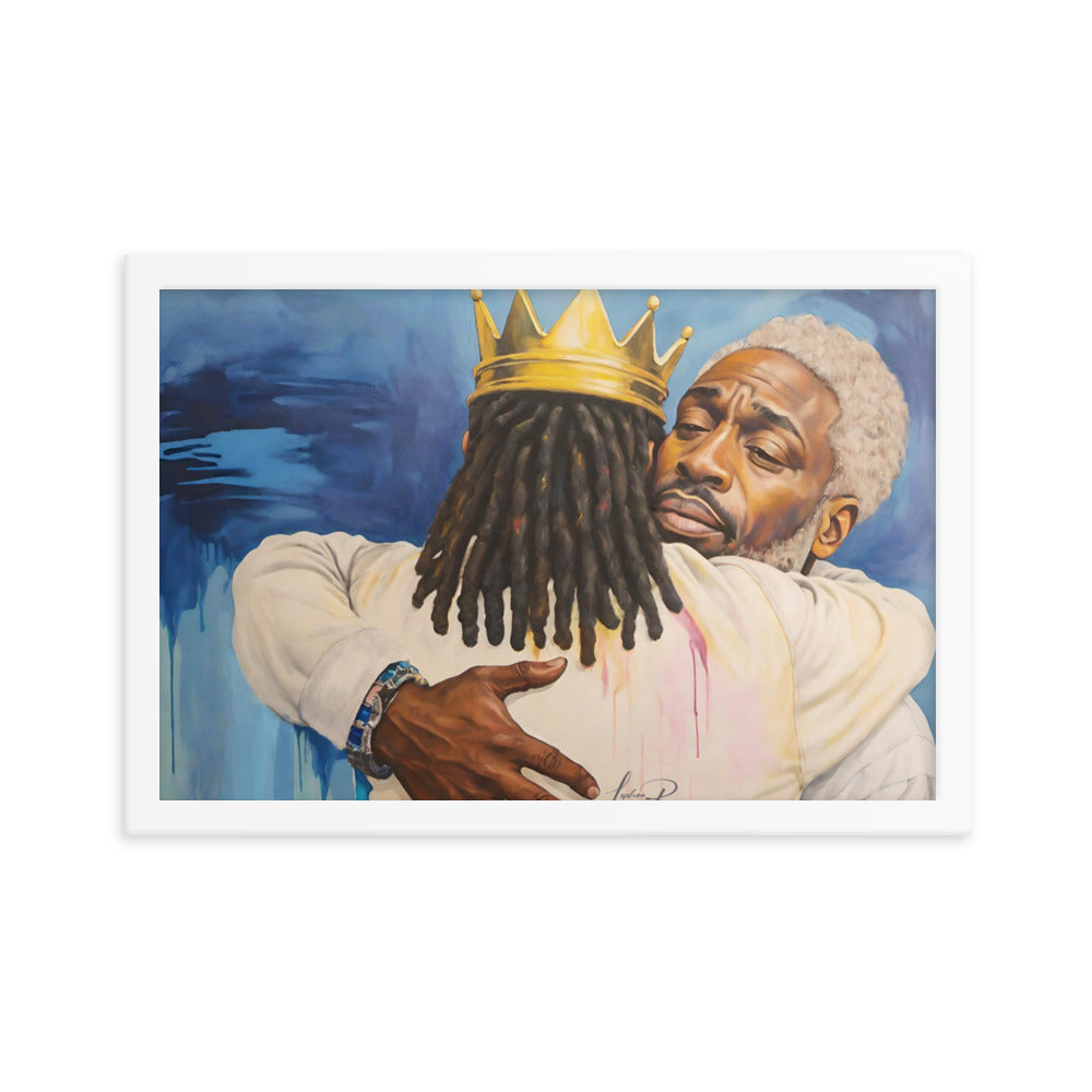Relief - Framed poster