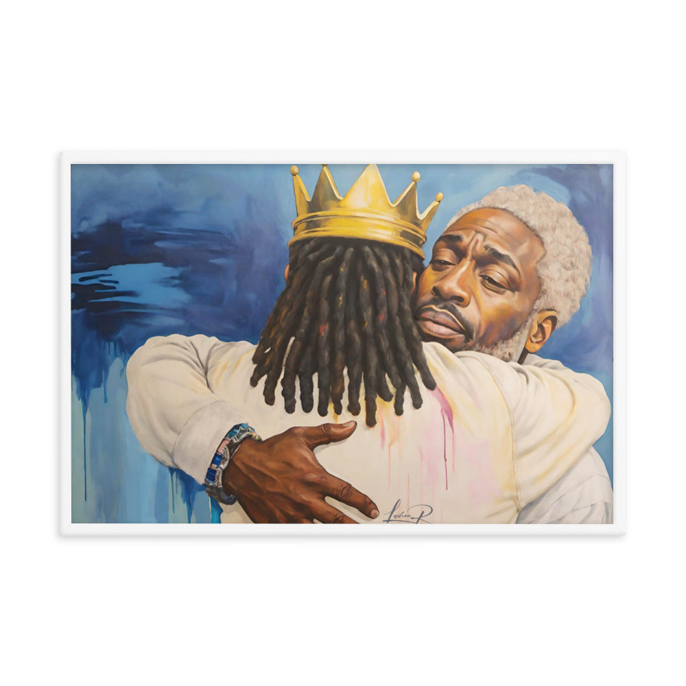 Relief - Framed poster