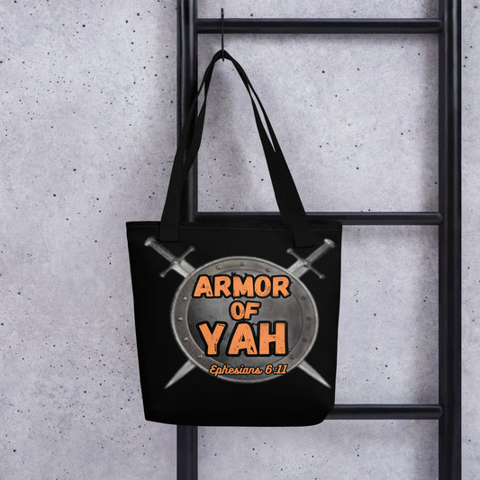 Put On The Full Armor Of YAH - Tote bag