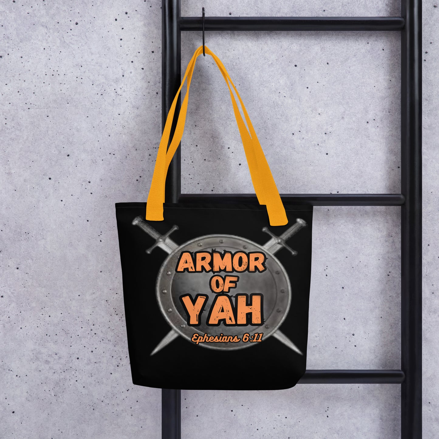 Put On The Full Armor Of YAH - Tote bag