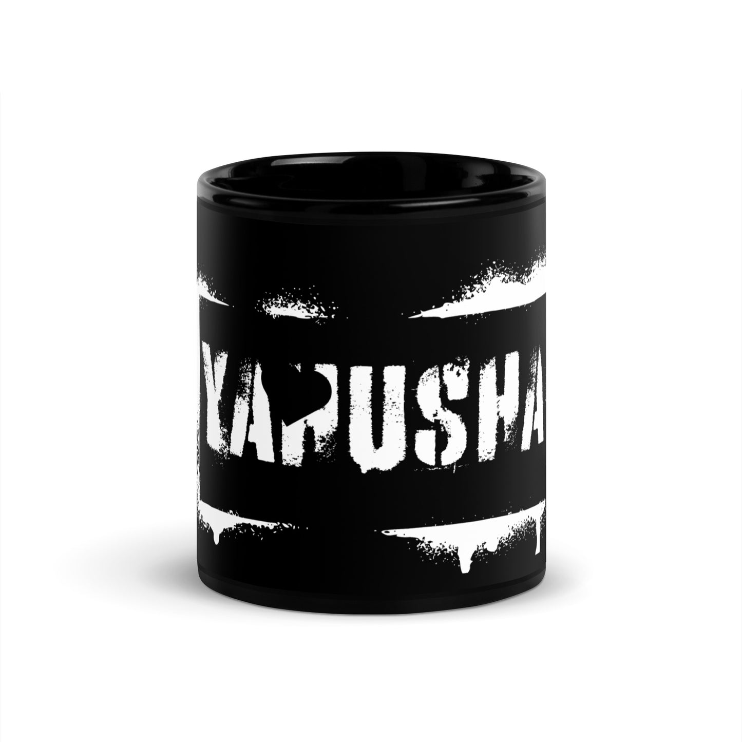 YAHUSHA - Black Glossy Mug