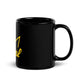Royal Black Glossy Mug