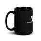 YAH, Elohim Of Abraham, Isaac And Jacob - Black Glossy Mug