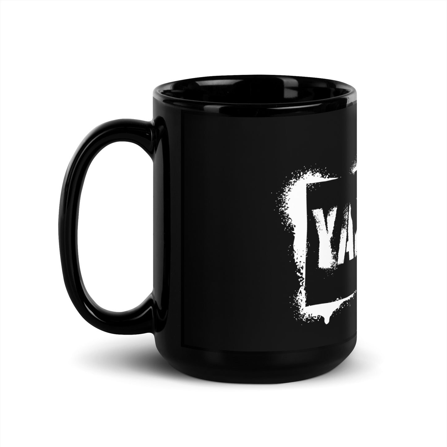 YAHUSHA - Black Glossy Mug