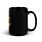 Royal Black Glossy Mug