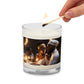 A Seal Upon My Heart - Glass jar soy wax candle