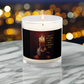 The Source Of Light. Glass jar soy wax candle