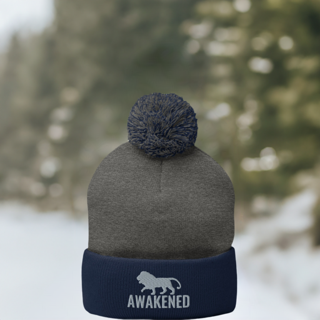 Awakened -  Pom-Pom Beanie