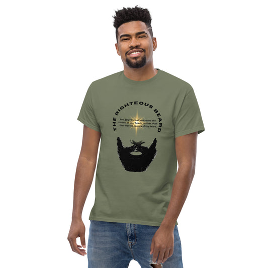 The Righteous Beard Lev. 19:27 Men's classic tee