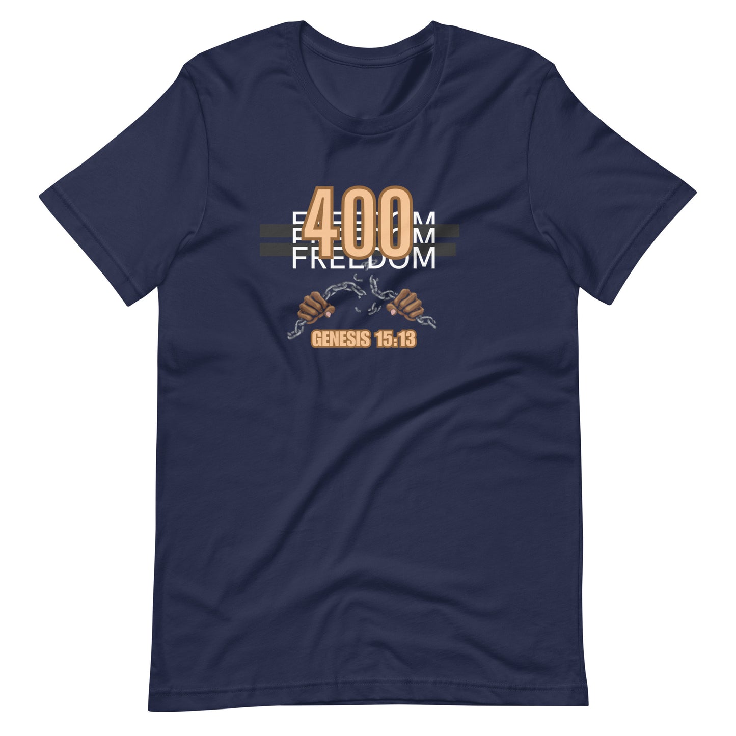 Freedom-400 Years Captivity -  Men's t-shirt