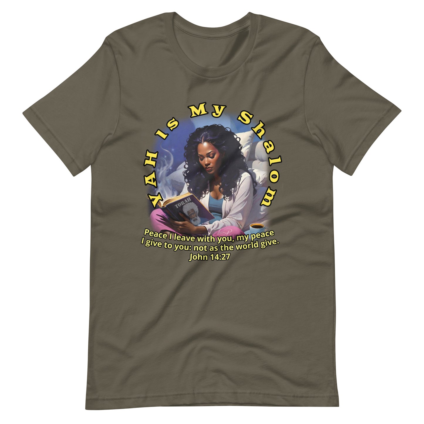 YAH Is My Shalom- Women's t-shirt