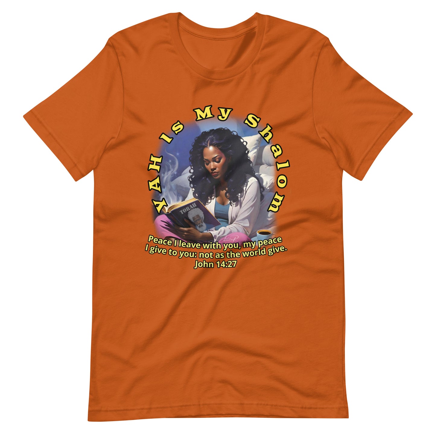 YAH Is My Shalom- Women's t-shirt