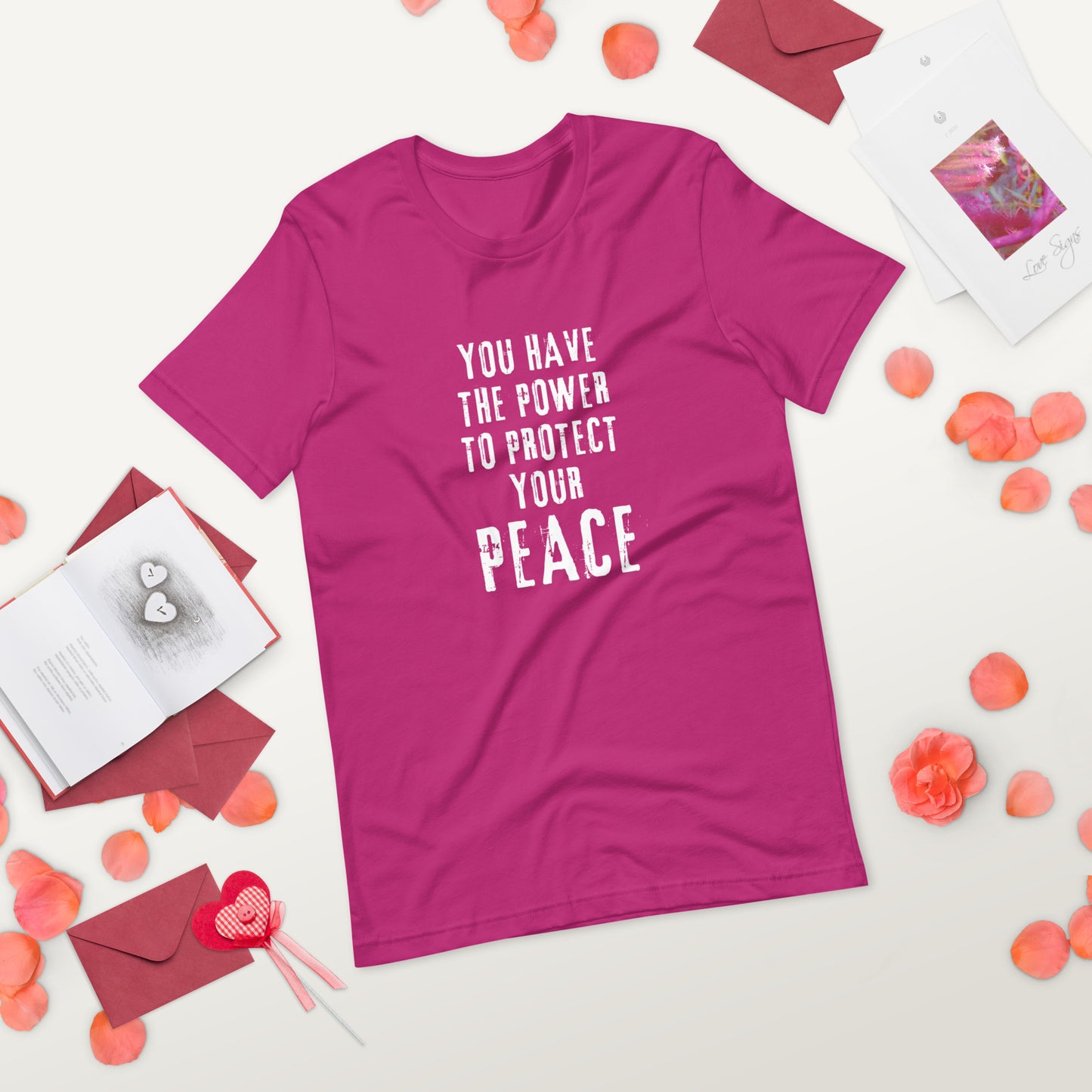 You Have The Power To Protect Your Peace Women's t-shirt