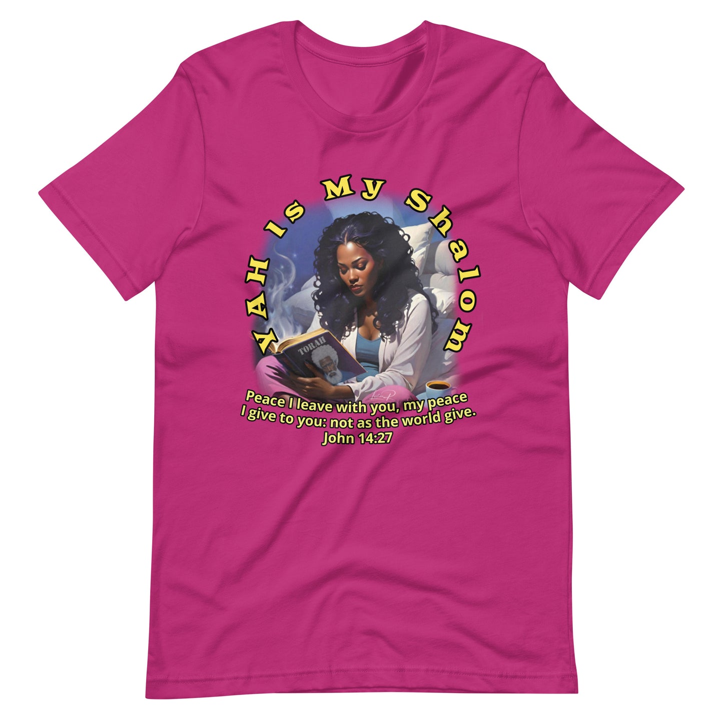 YAH Is My Shalom- Women's t-shirt