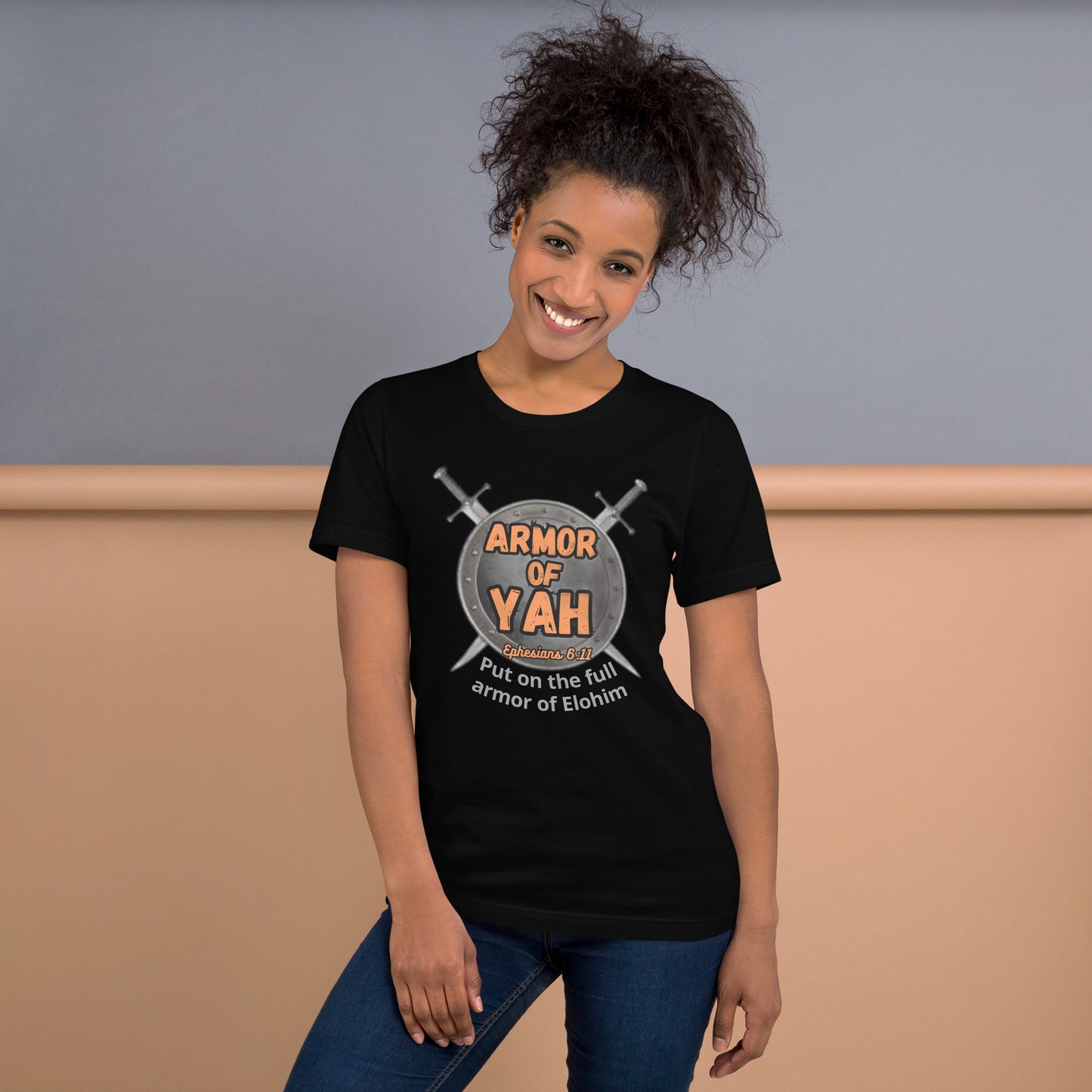 Put On The Full Armor Of YAH Women's t-shirt