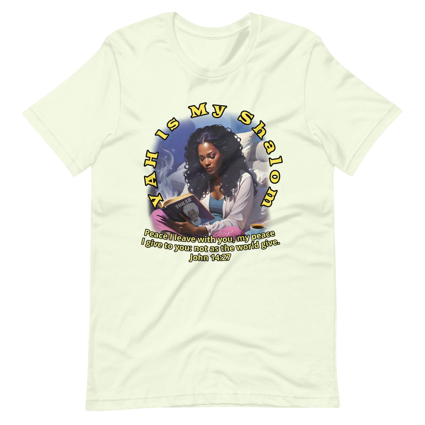 YAH Is My Shalom- Women's t-shirt