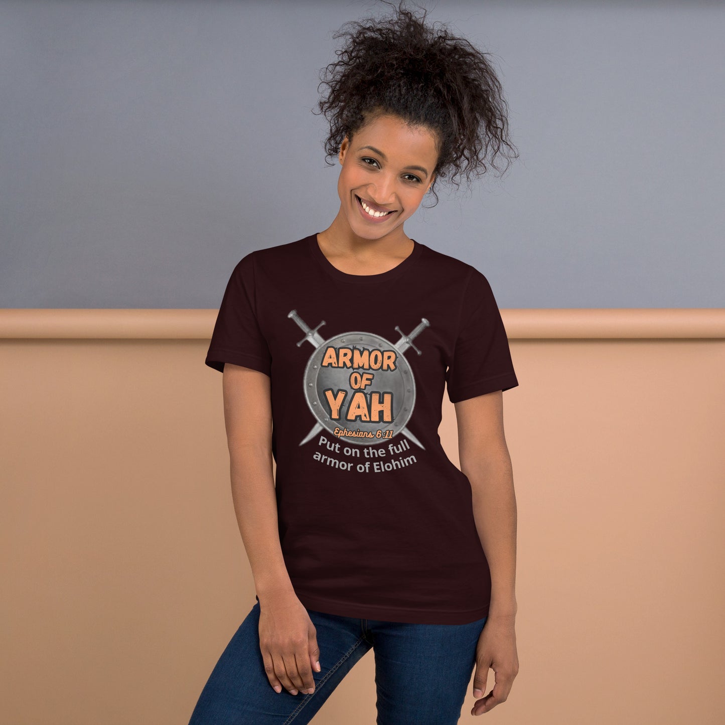 Put On The Full Armor Of YAH Women's t-shirt