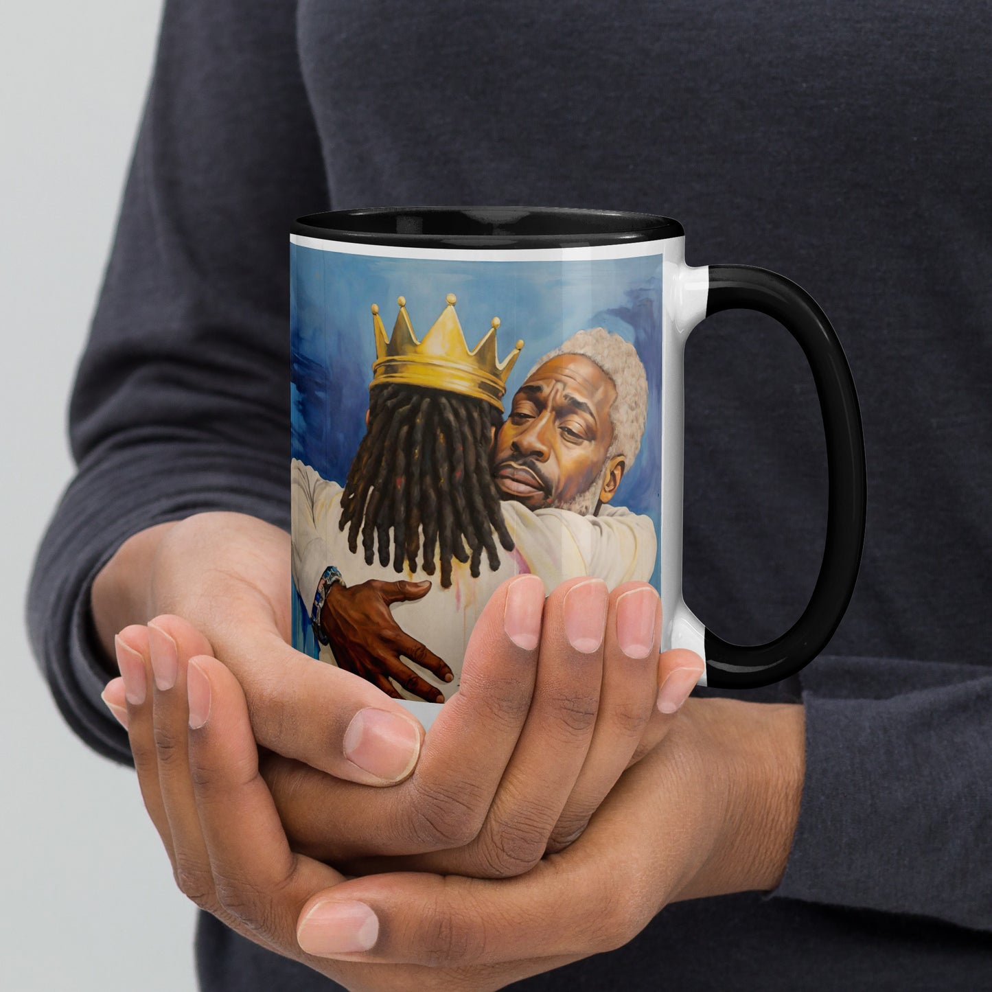 Relief -YAH's Salvation-  Mug with Color Inside