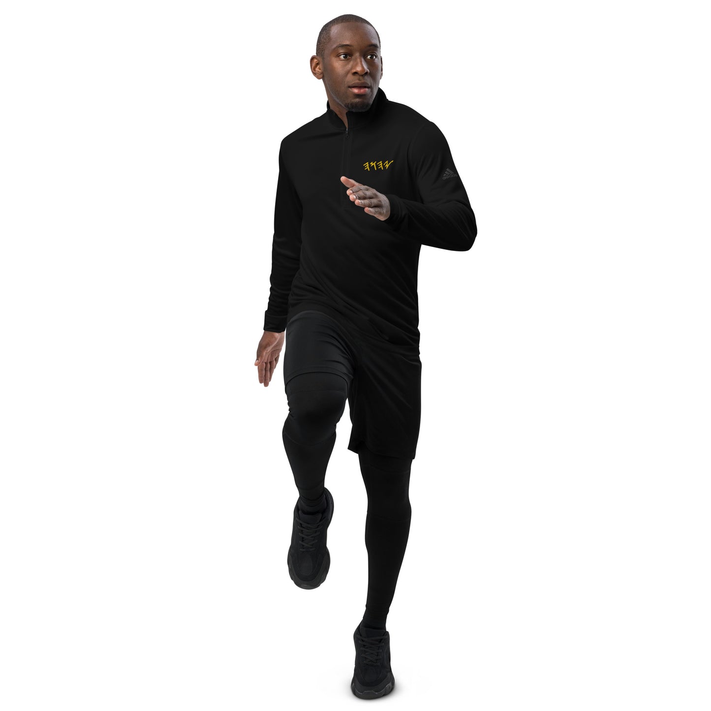 YAHUAH IN Hebrew - Quarter zip pullover