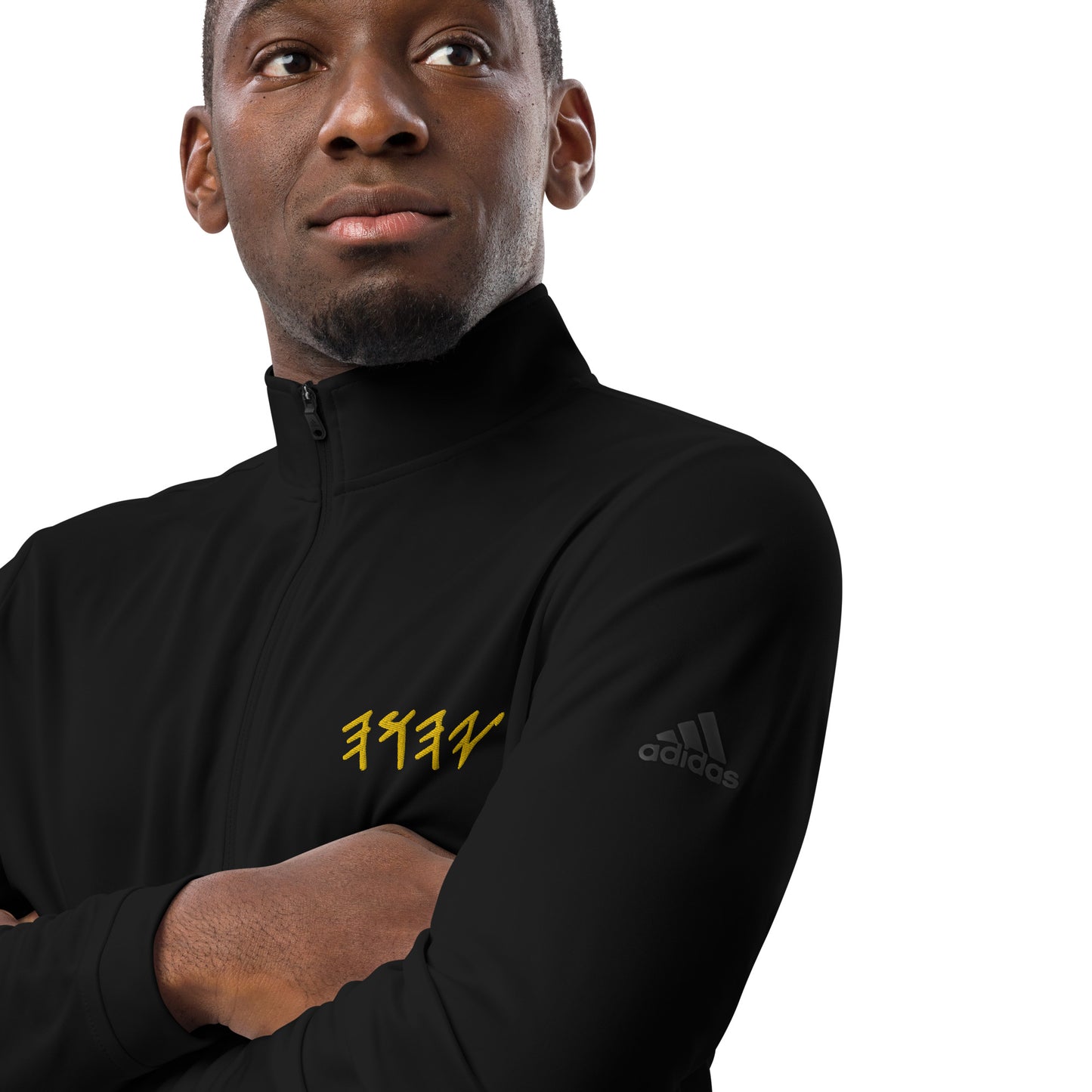 YAHUAH IN Hebrew - Quarter zip pullover