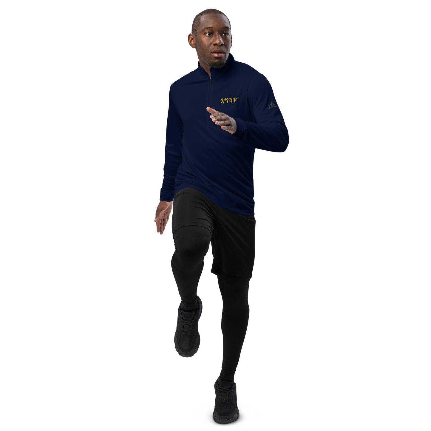 YAHUAH IN Hebrew - Quarter zip pullover