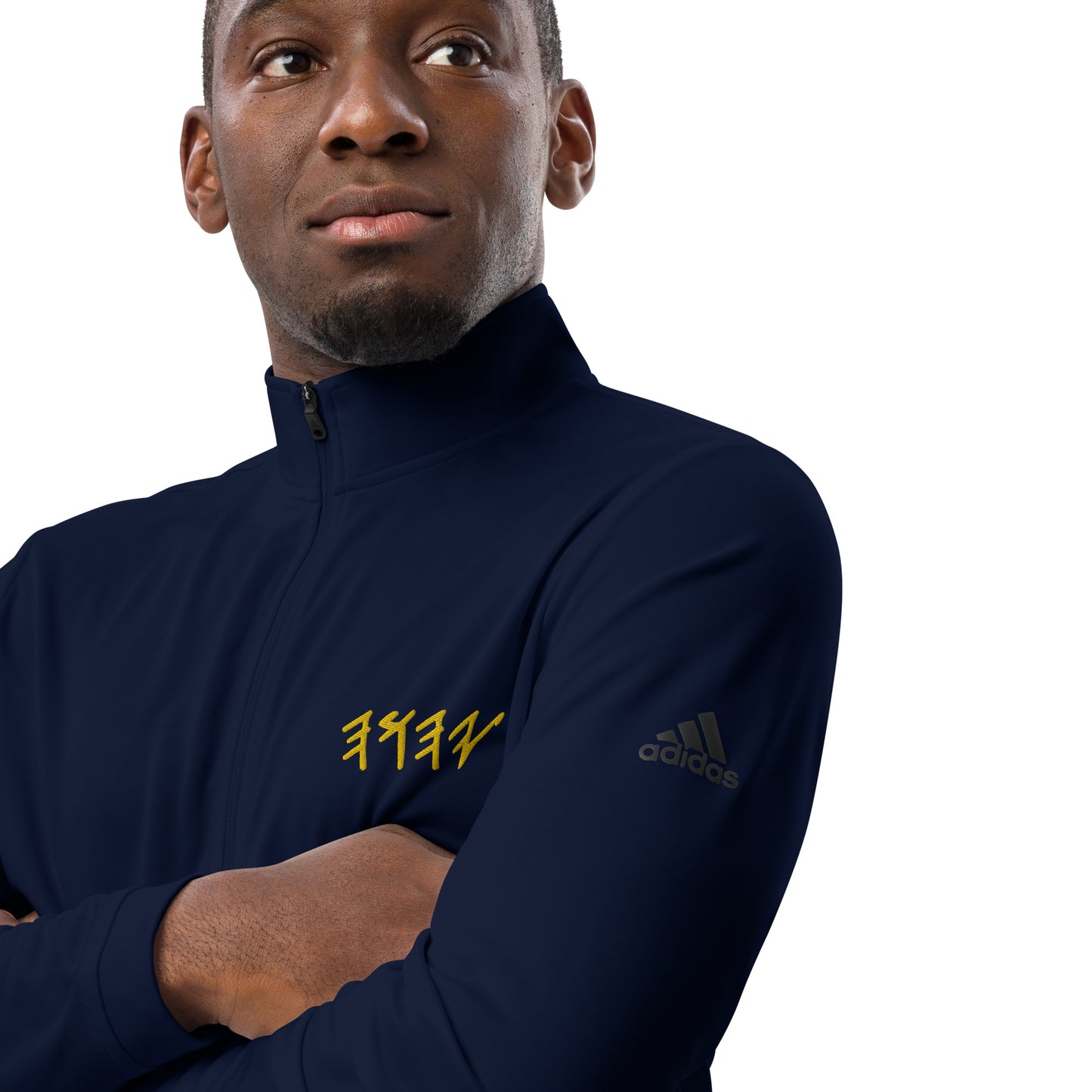 YAHUAH IN Hebrew - Quarter zip pullover