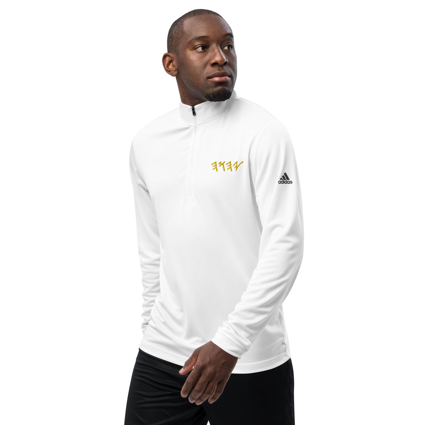 YAHUAH IN Hebrew - Quarter zip pullover