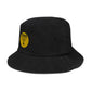 Shalom With Menorah - Denim bucket hat