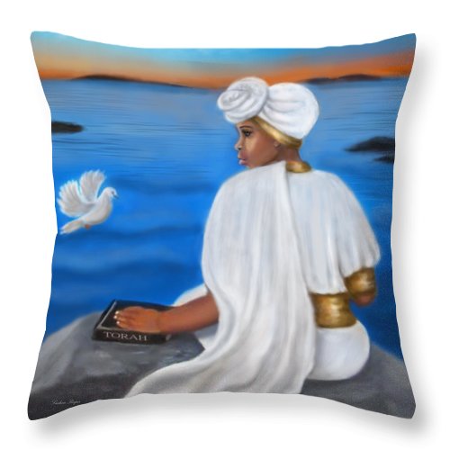 Peace In  Zion - Throw Pillow