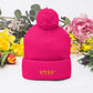 YAHUAH In Hebrew - Pom-Pom Beanie
