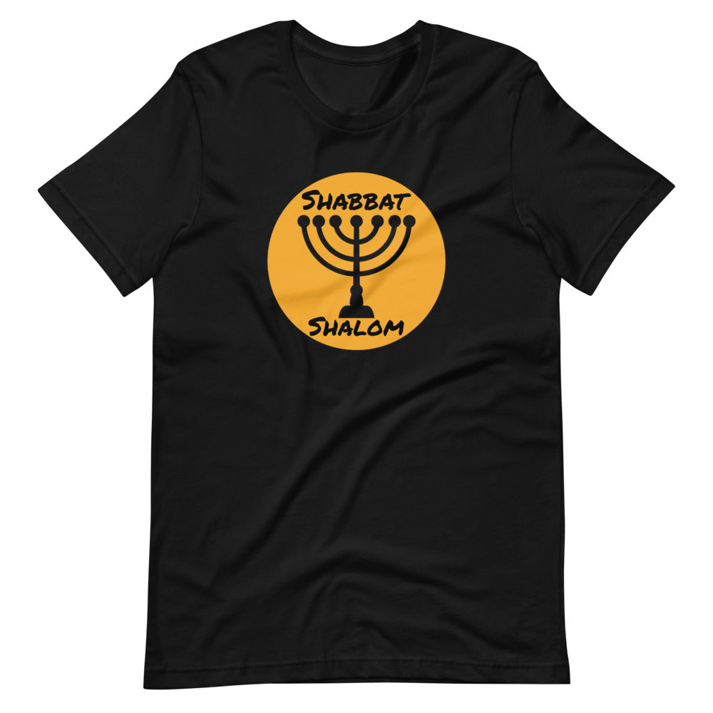 Shabbat Shalom- Short-Sleeve T-Shirt